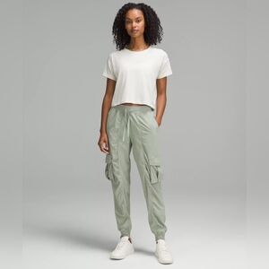 Lululemon Dance Studio Cargo Jogger Size Medium Palm Court